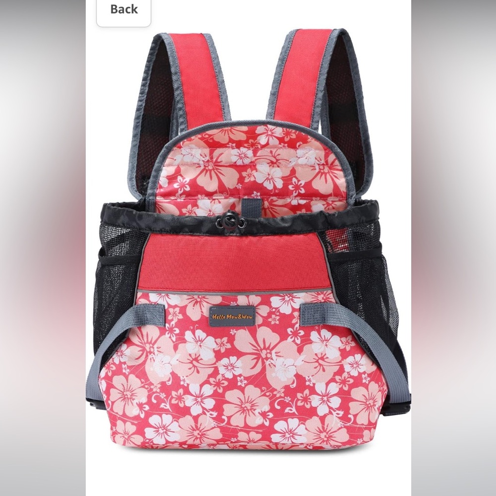 Hibiscus Pet Carrier Backpack